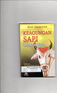 Image of Keagungan Sapi Menurut Weda